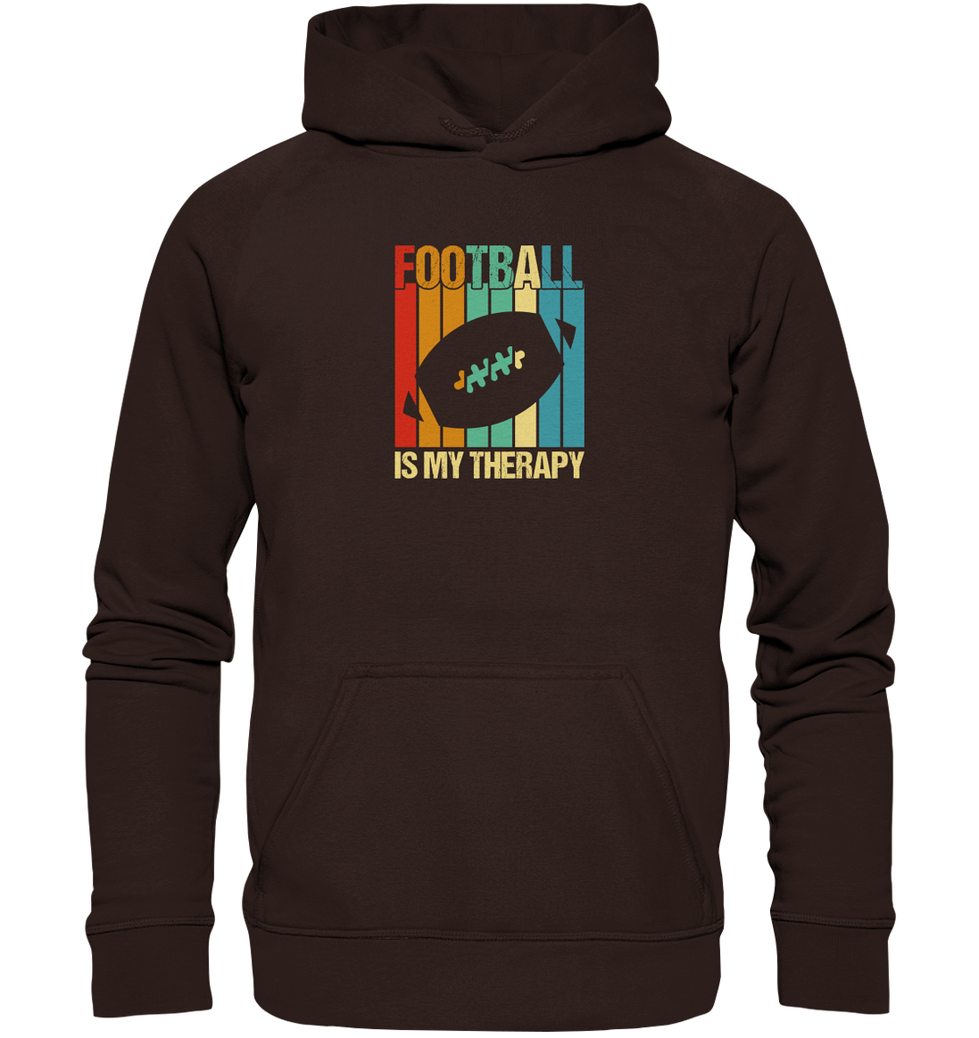 Football is my Therapy - Basic Unisex Hoodie