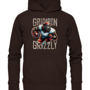 Gridiron Grizzly - Basic Unisex Hoodie