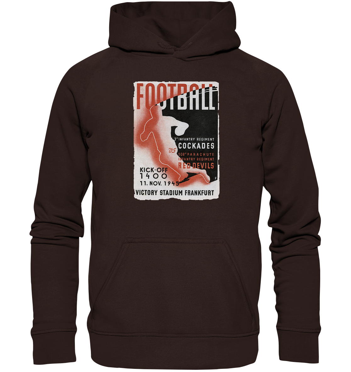 Red Devils Frankfurt 1945 - Basic Unisex Hoodie