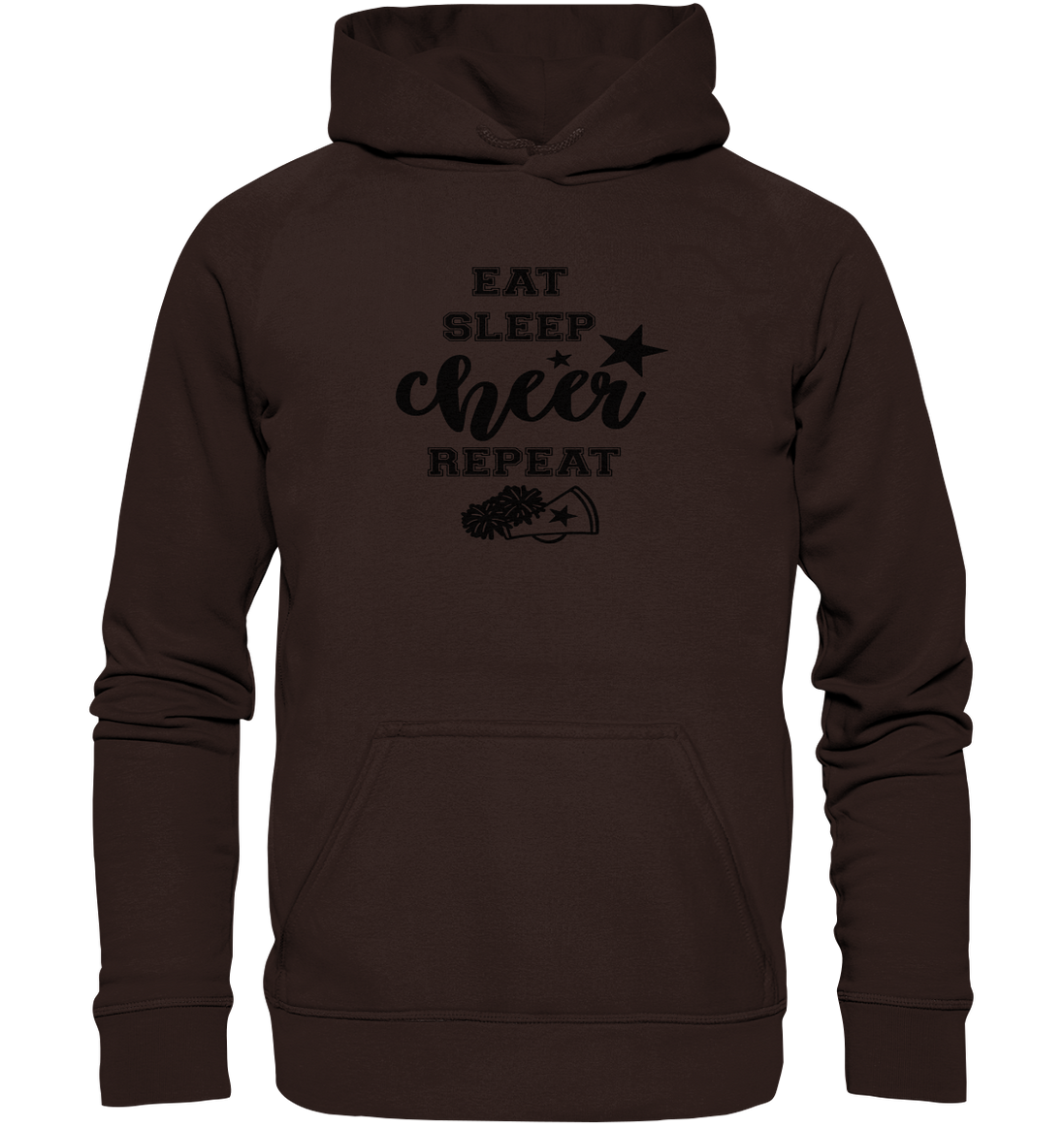 Eat Sleep Cheer Repeat - Basic Unisex Hoodie