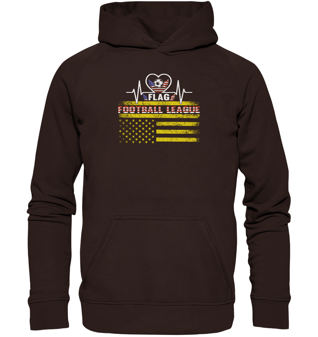 Flag Football League - Basic Unisex Hoodie