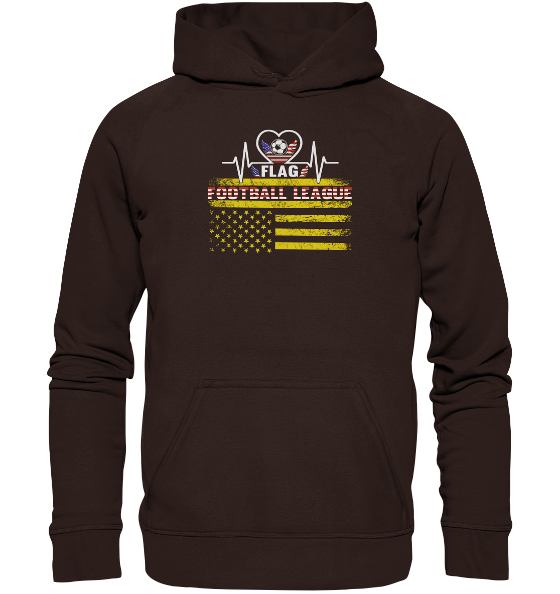 Flag Football League - Basic Unisex Hoodie