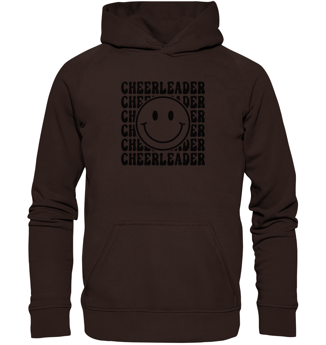 Cheerleader Smiley - Basic Unisex Hoodie