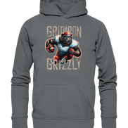 Gridiron Grizzly - Basic Unisex Hoodie