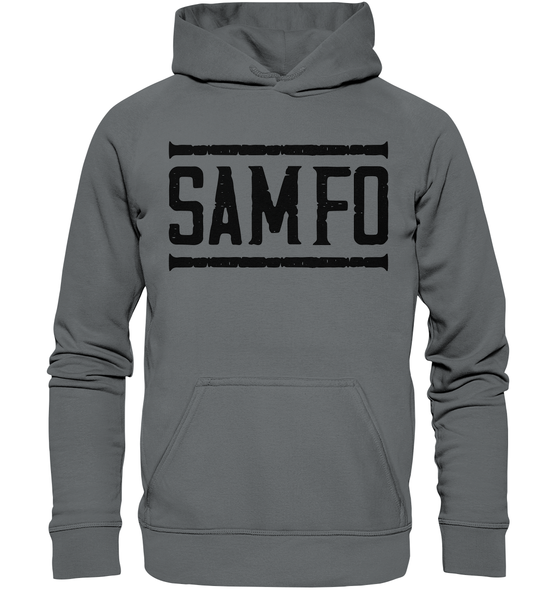 SAMFO black - Basic Unisex Hoodie