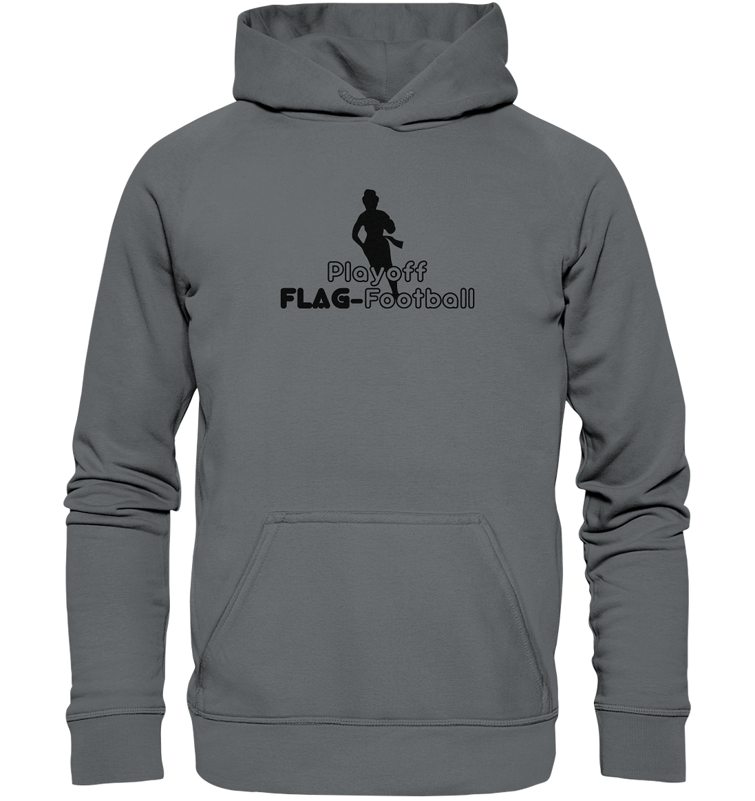 Playoff Flag Football  Women black  - Basic Unisex Hoodie