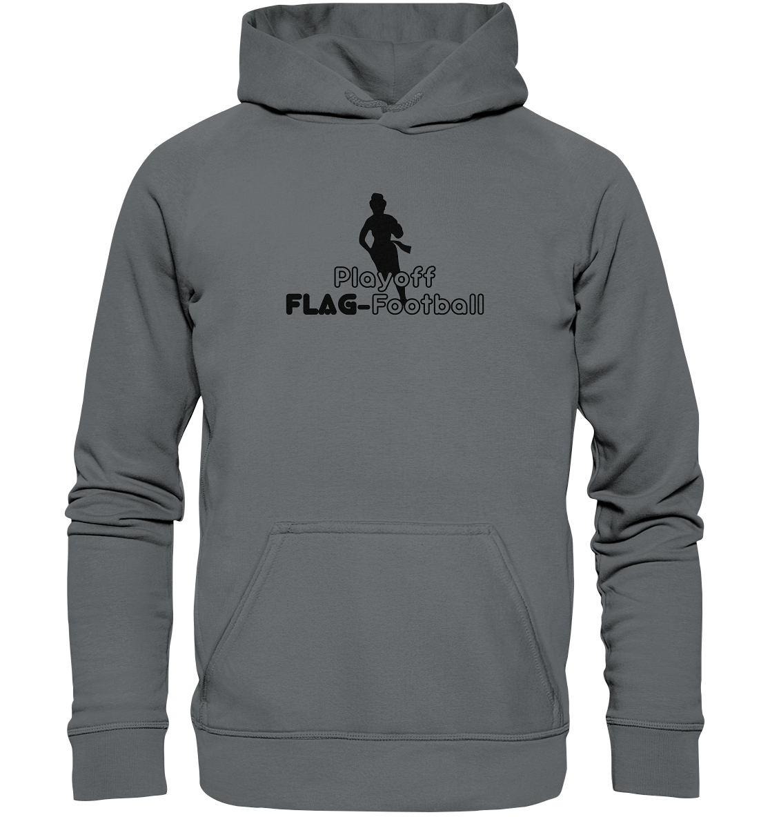 Playoff Flag Football  Women black  - Basic Unisex Hoodie