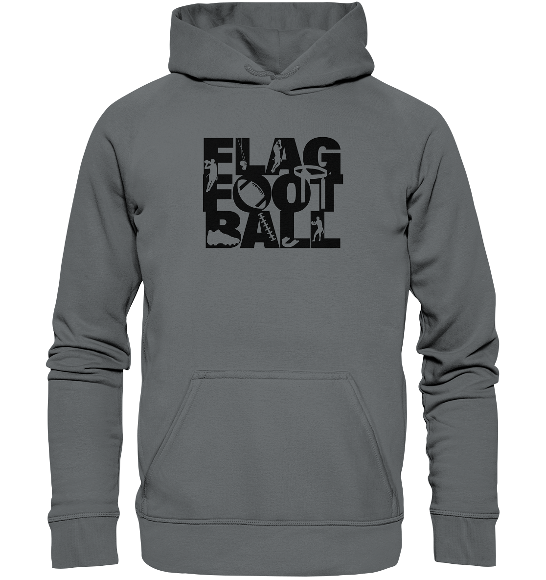 Flag Football - Basic Unisex Hoodie
