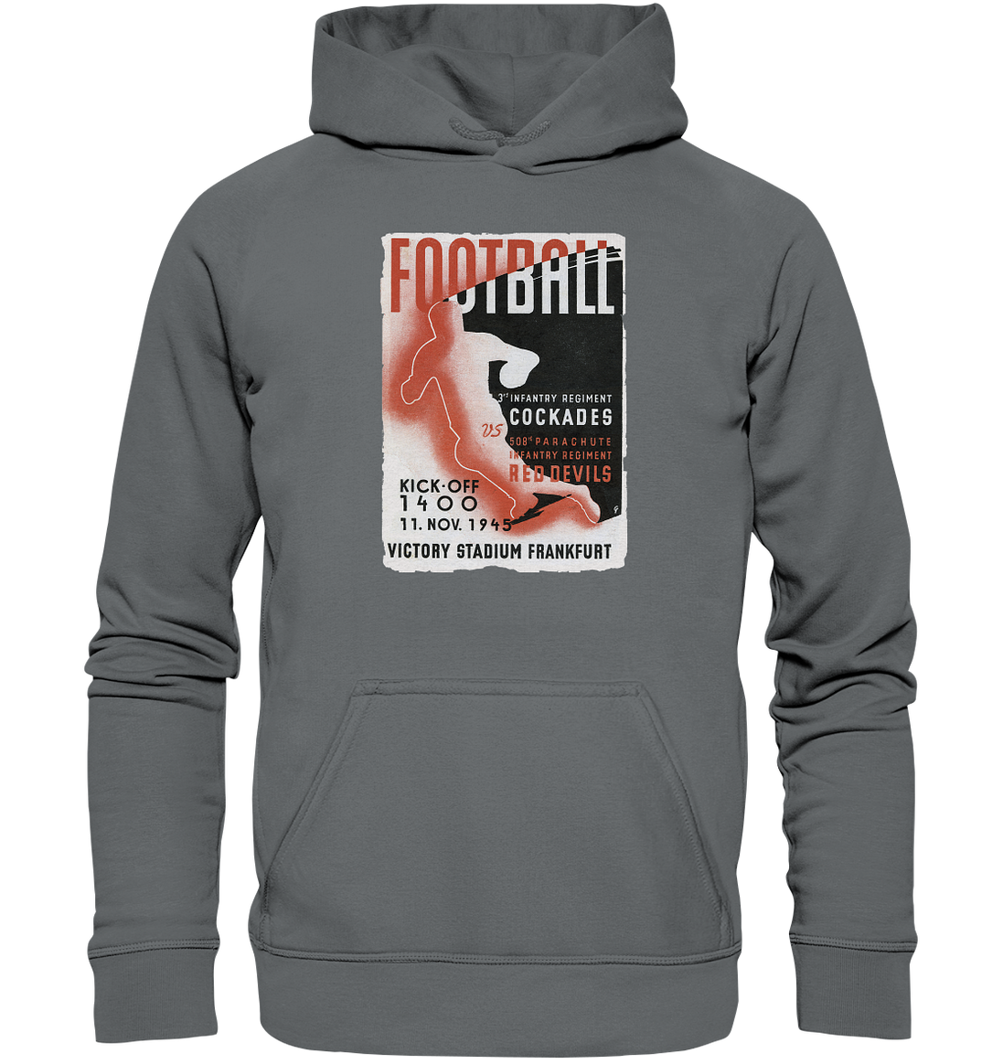 Red Devils Frankfurt 1945 - Basic Unisex Hoodie