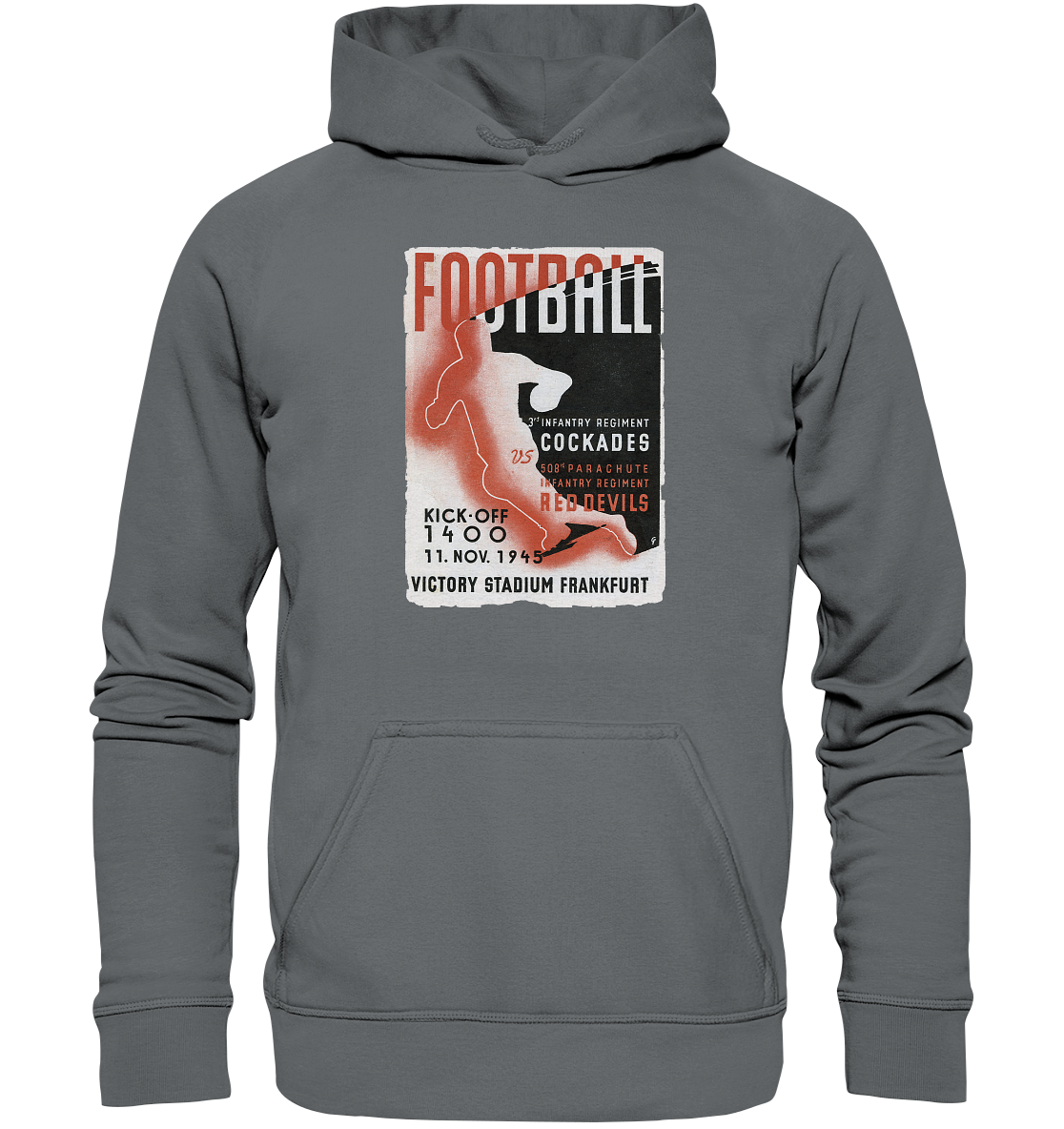 Red Devils Frankfurt 1945 - Basic Unisex Hoodie