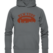 New York Football Silhoutte  - Basic Unisex Hoodie