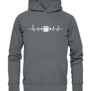 Football Heartbeat - Basic Unisex Hoodie
