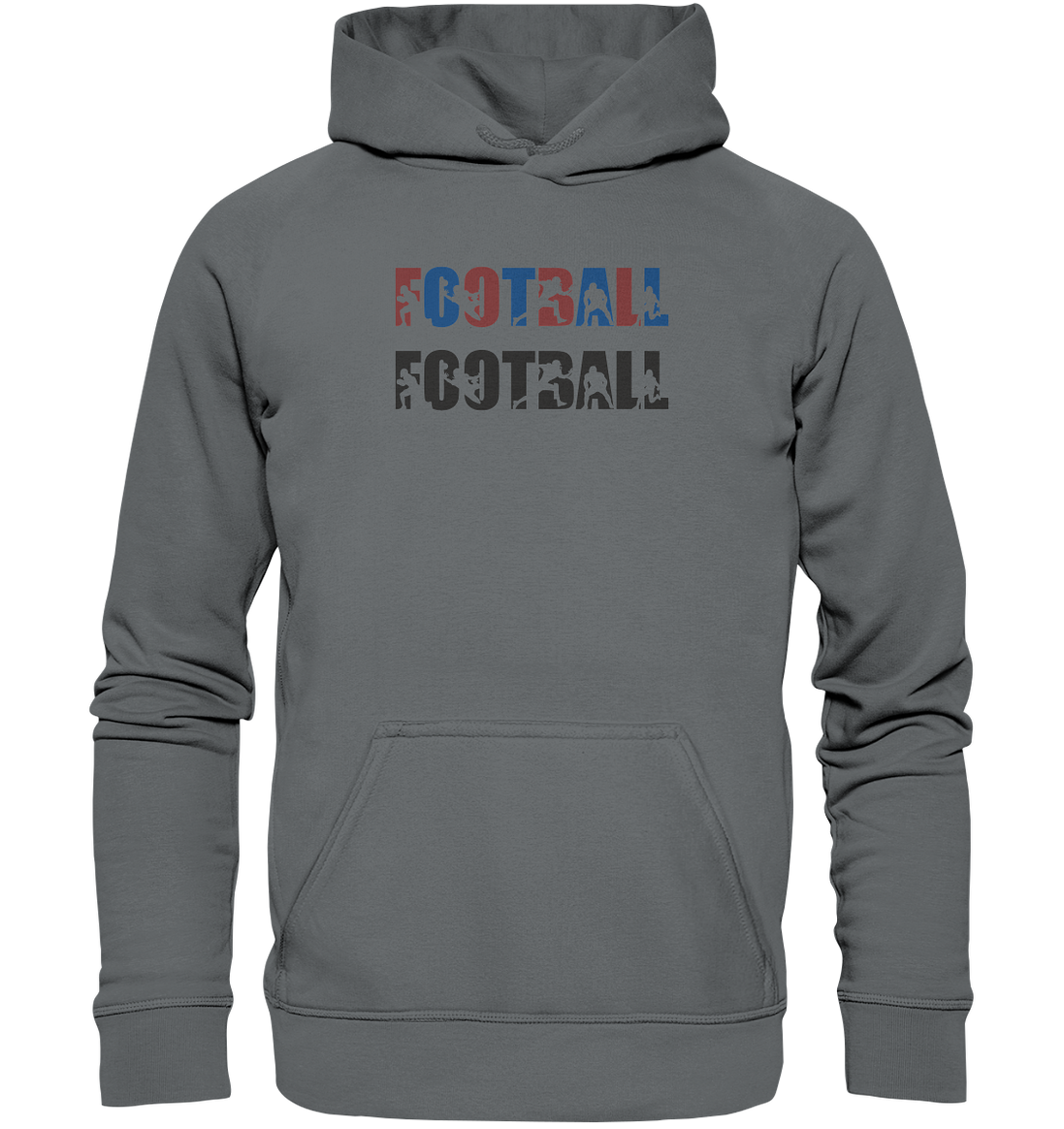 Football Silhouette - Basic Unisex Hoodie