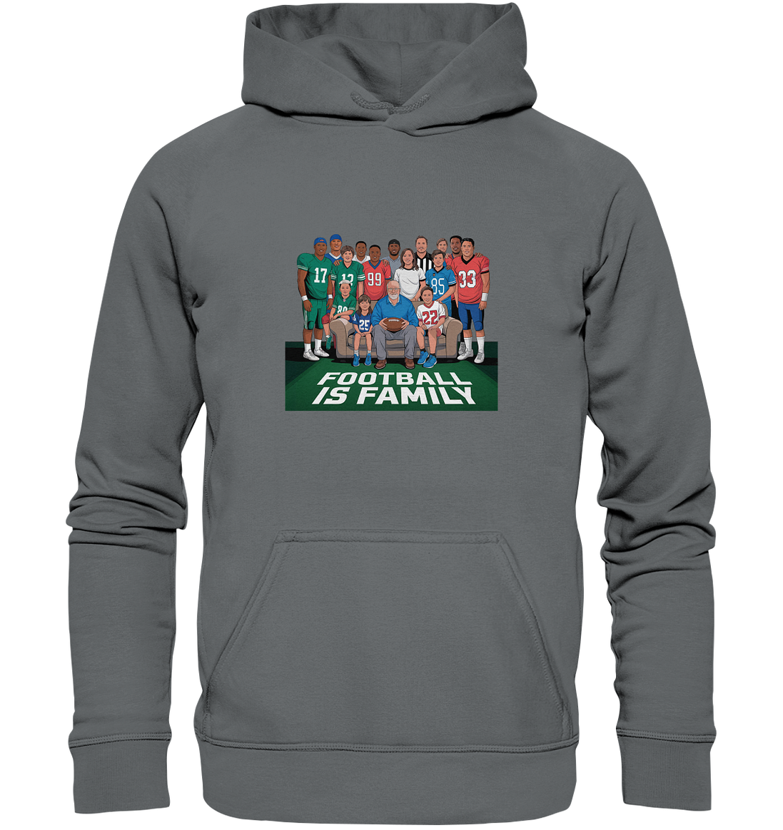 Football is Family - Basic Unisex Hoodie
