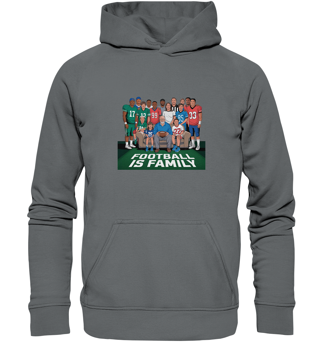 Football is Family - Basic Unisex Hoodie