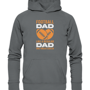 Football Dad Much Cooler - Basic Unisex Hoodie