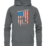 American Football Banner - Basic Unisex Hoodie
