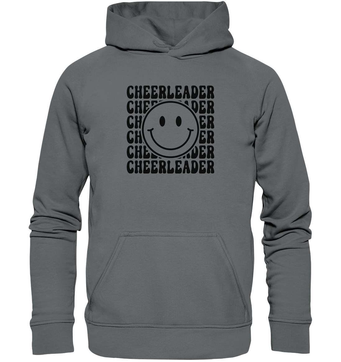 Cheerleader Smiley - Basic Unisex Hoodie