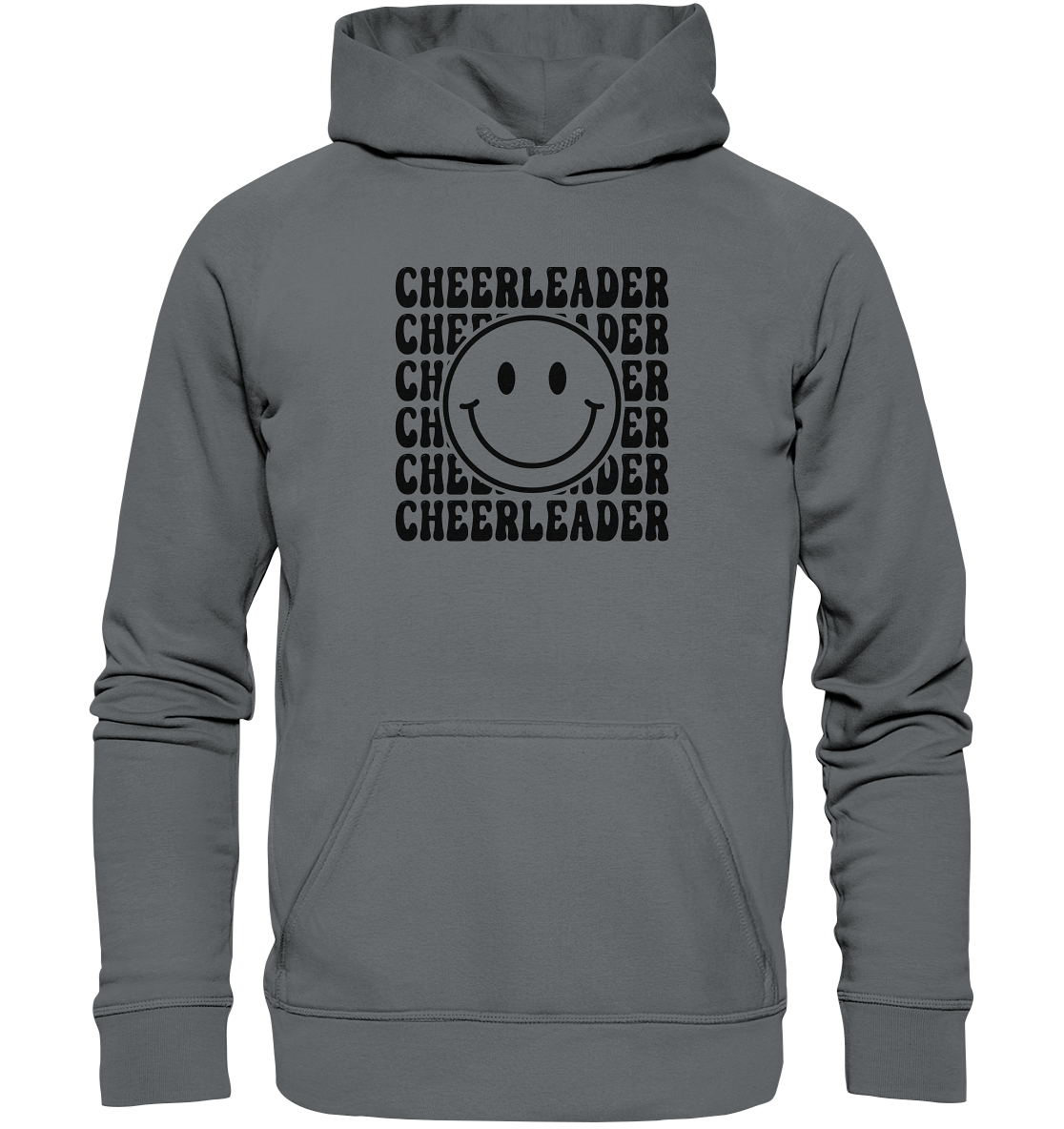 Cheerleader Smiley - Basic Unisex Hoodie