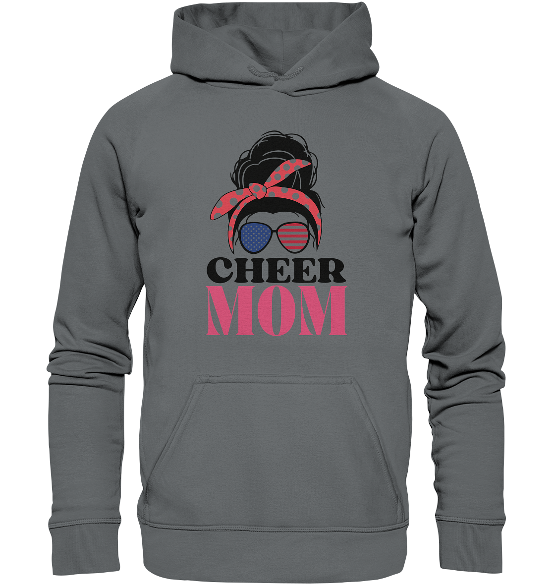Cheer Mom Sunglases - Basic Unisex Hoodie