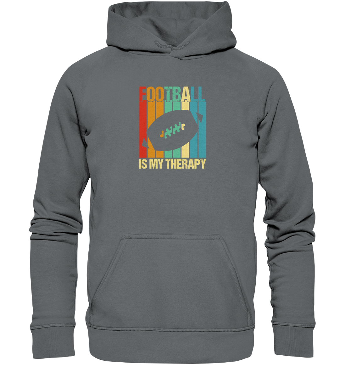 Football is my Therapy - Basic Unisex Hoodie
