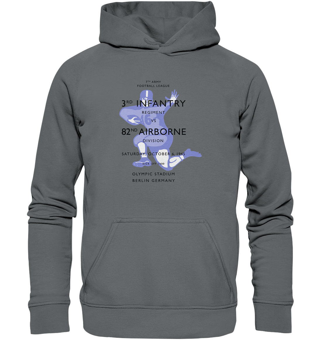 Infantry vs. Airborne 1945 - Basic Unisex Hoodie