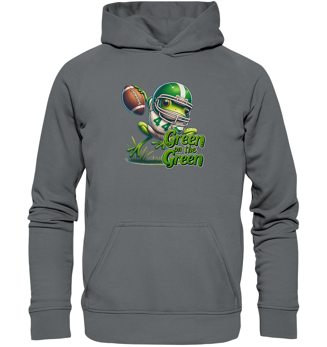 Green Frog - Basic Unisex Hoodie