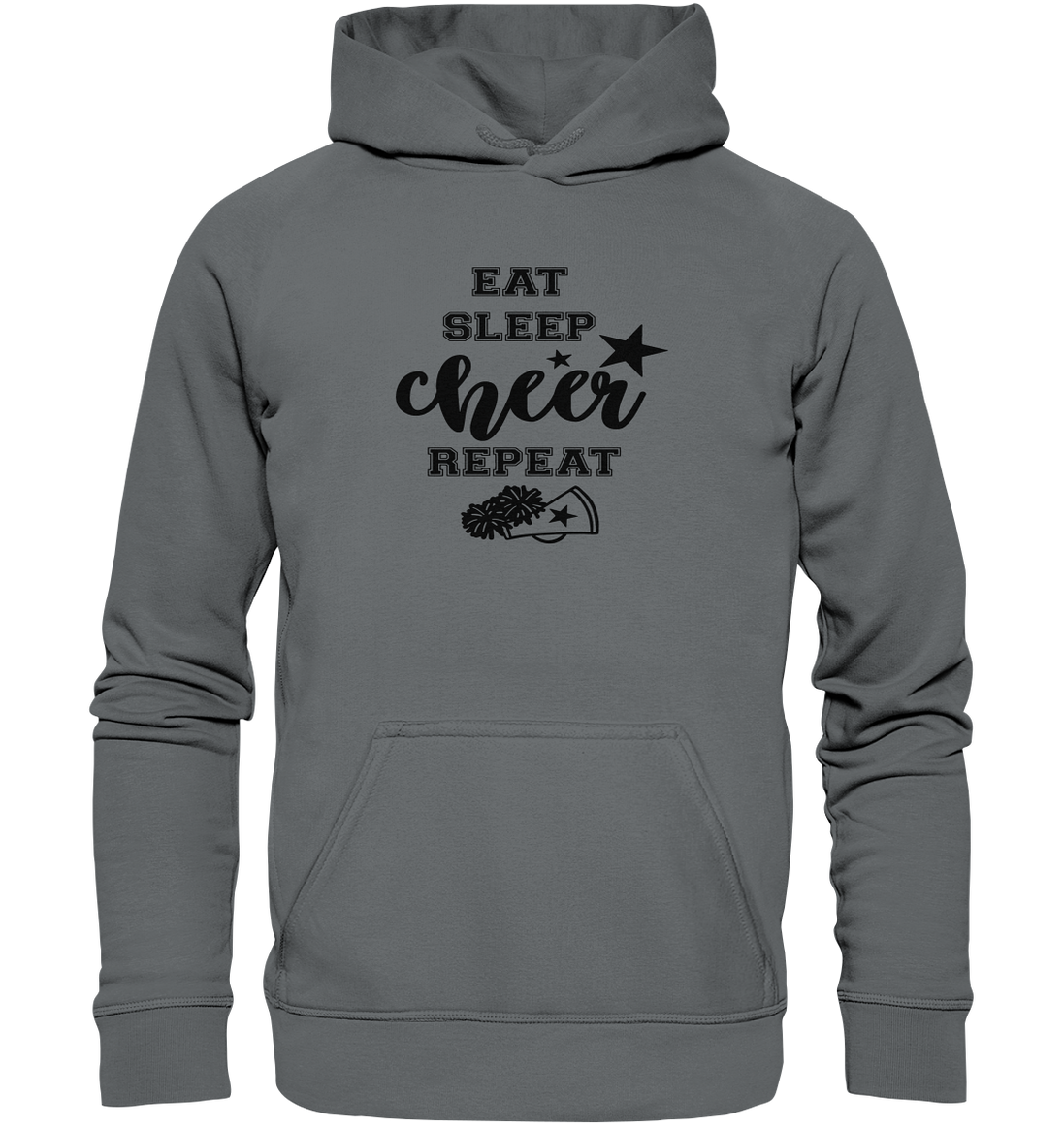 Eat Sleep Cheer Repeat - Basic Unisex Hoodie