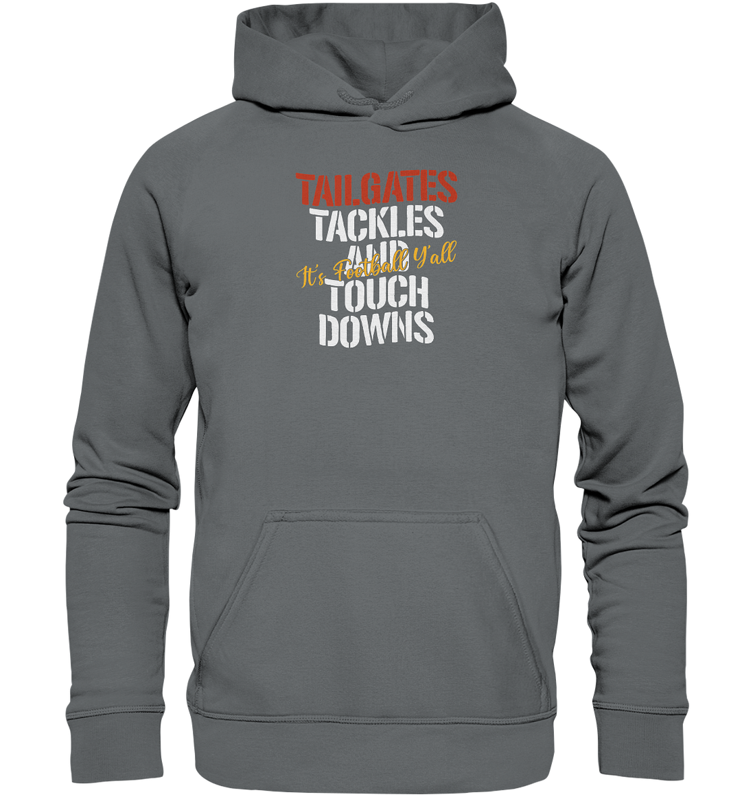Tailgate Tackles - Basic Unisex Hoodie