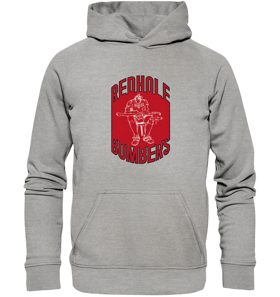 Göppingen Red Hole Bombers - Basic Unisex Hoodie