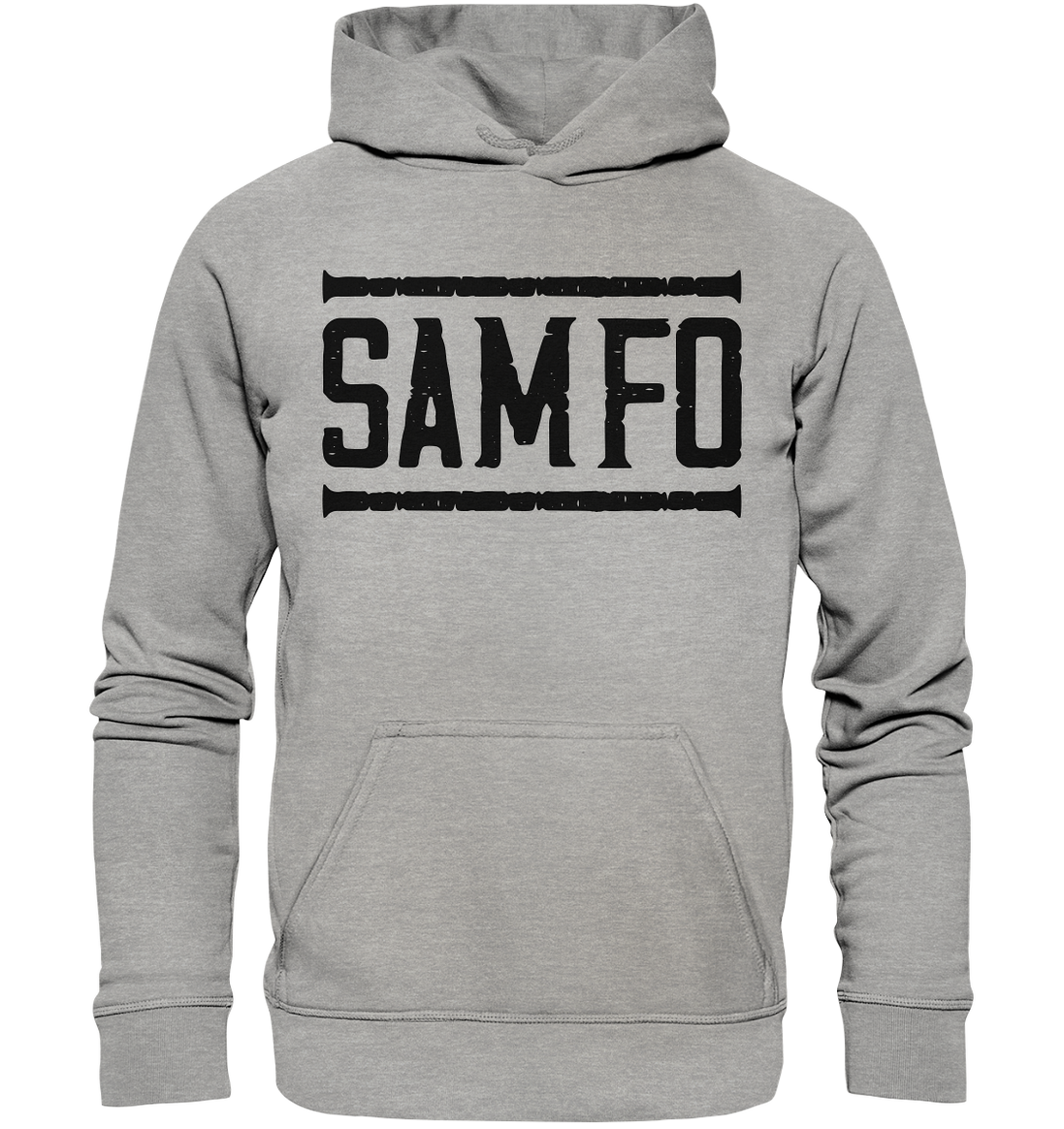 SAMFO black - Basic Unisex Hoodie