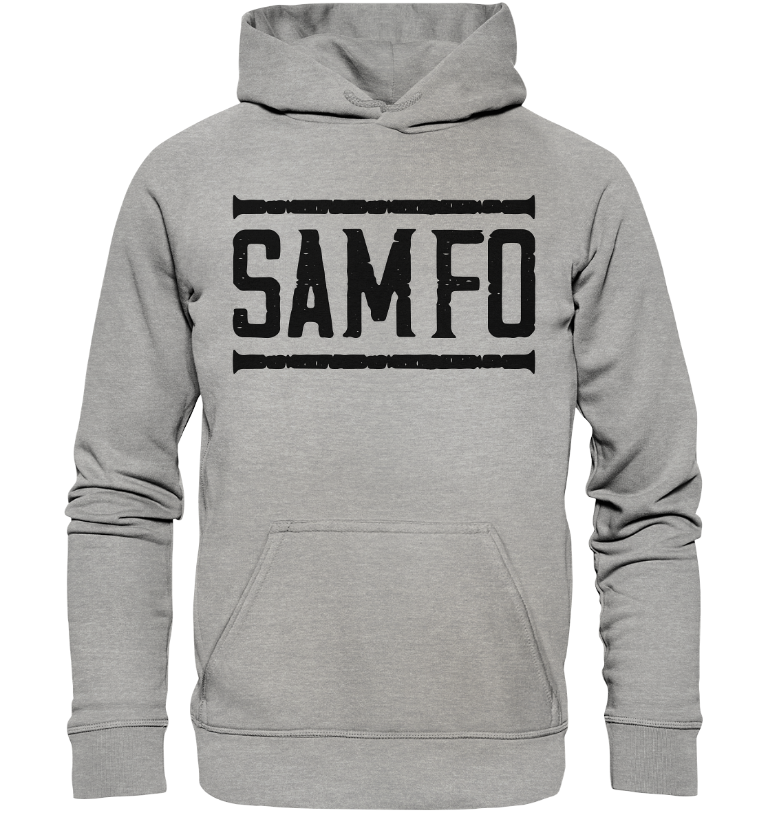 SAMFO black - Basic Unisex Hoodie
