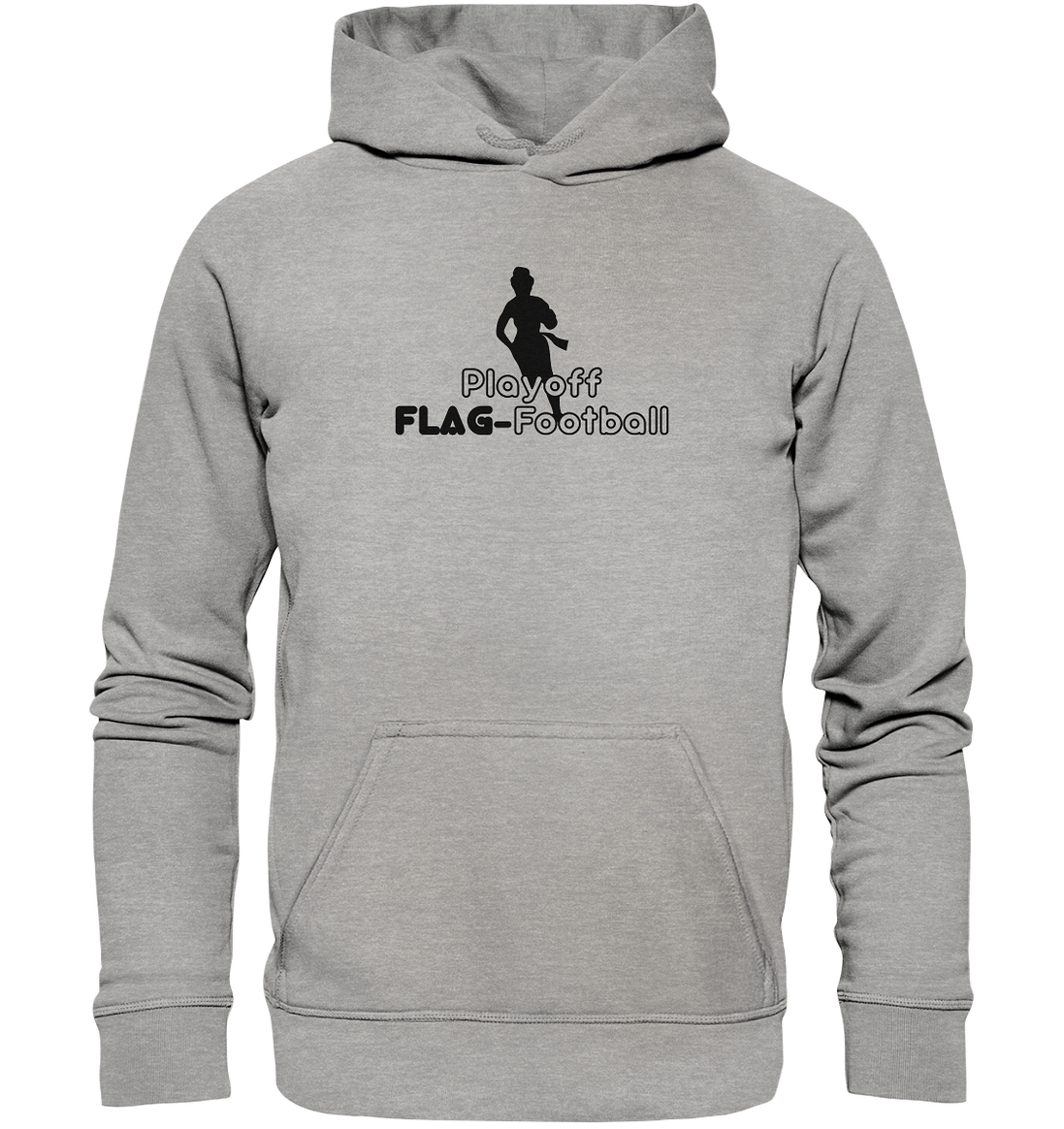 Playoff Flag Football  Women black  - Basic Unisex Hoodie