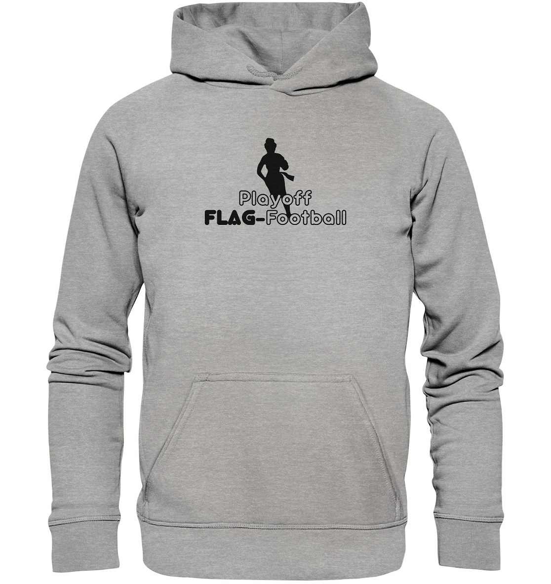 Playoff Flag Football  Women black  - Basic Unisex Hoodie