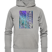USA Football Flag - Basic Unisex Hoodie
