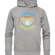 Lineman Brick Wall - Basic Unisex Hoodie