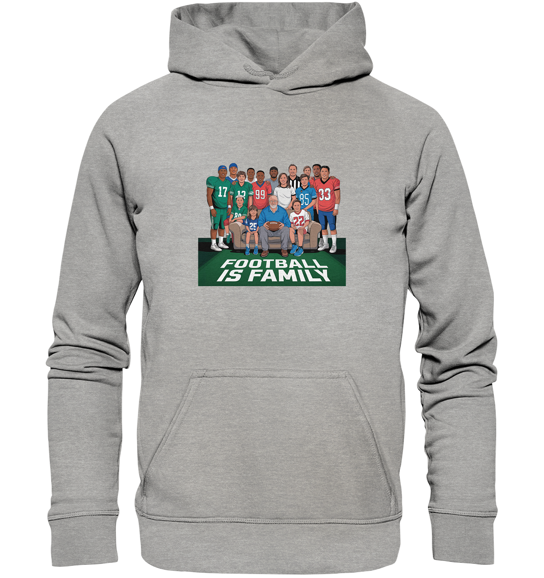 Football is Family - Basic Unisex Hoodie