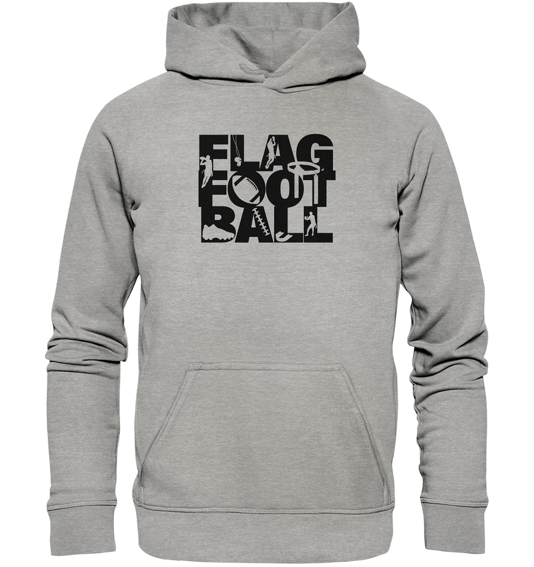 Flag Football - Basic Unisex Hoodie