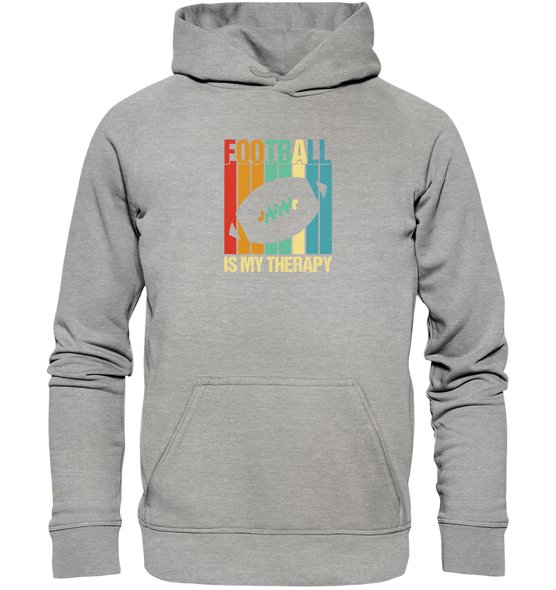Football is my Therapy - Basic Unisex Hoodie