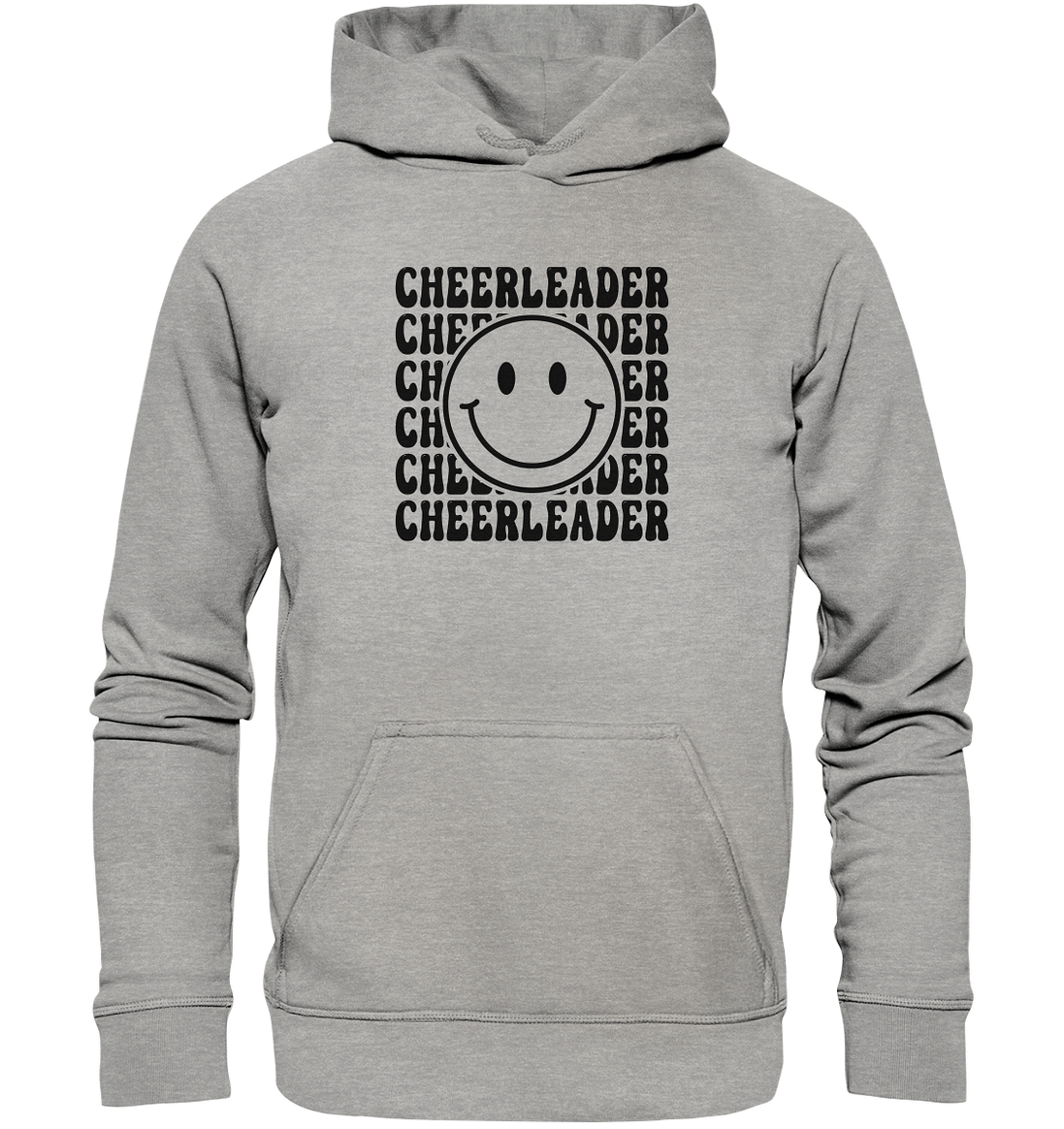 Cheerleader Smiley - Basic Unisex Hoodie