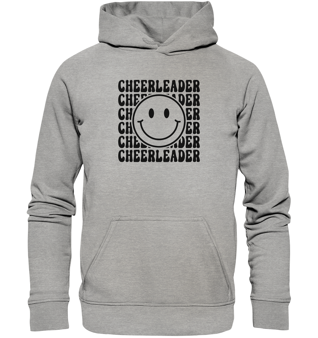 Cheerleader Smiley - Basic Unisex Hoodie