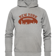New York Football Silhoutte  - Basic Unisex Hoodie
