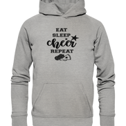 Eat Sleep Cheer Repeat - Basic Unisex Hoodie