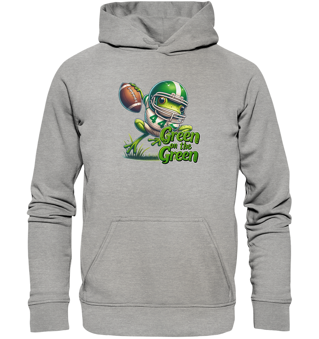 Green Frog - Basic Unisex Hoodie