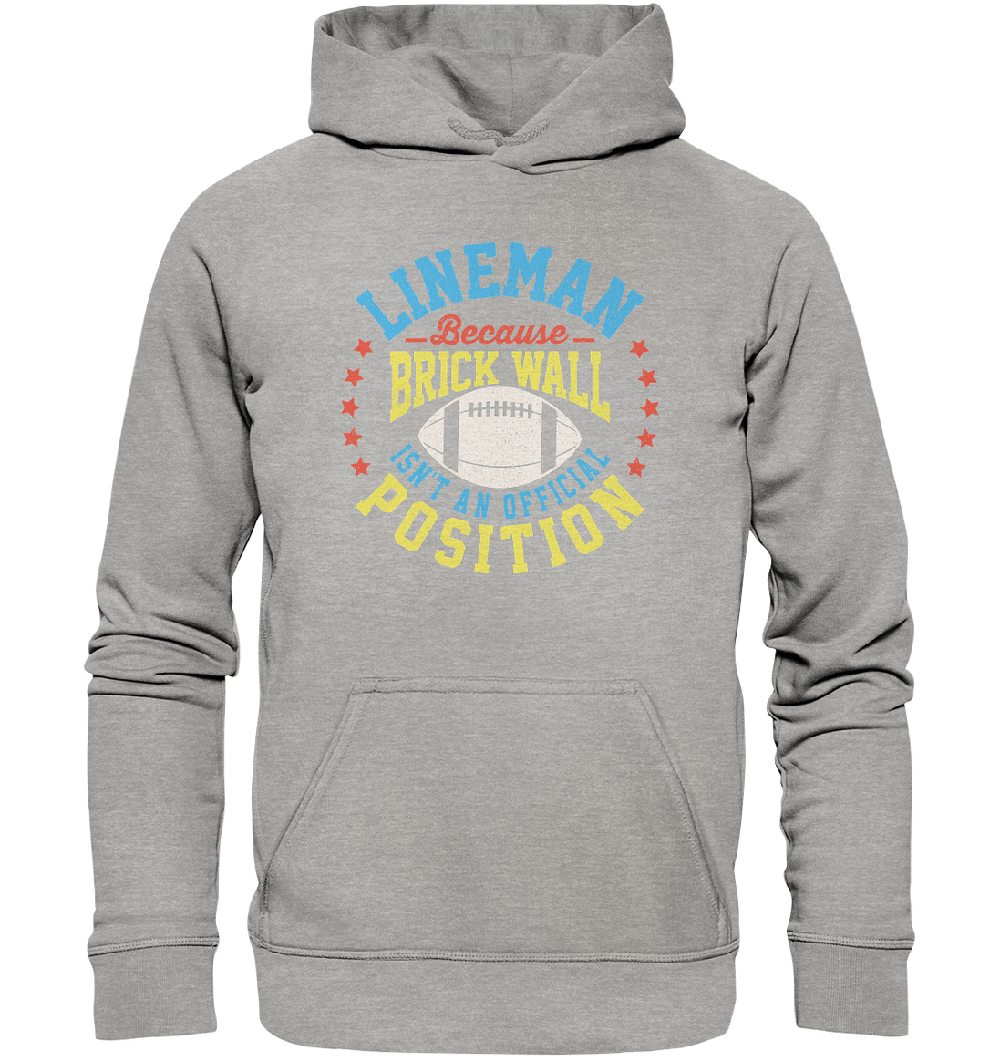 Lineman Brick Wall - Basic Unisex Hoodie