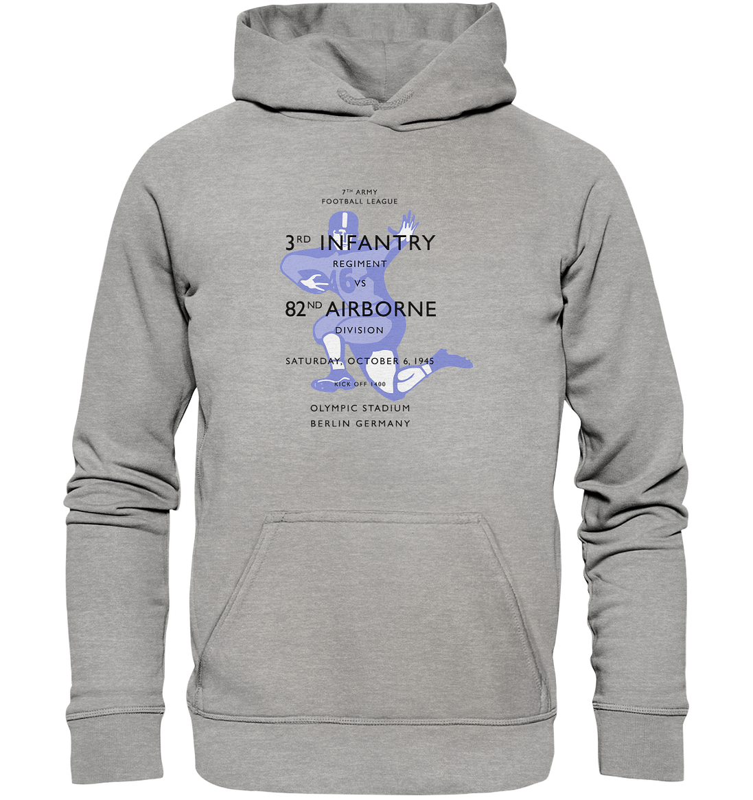 Infantry vs. Airborne 1945 - Basic Unisex Hoodie