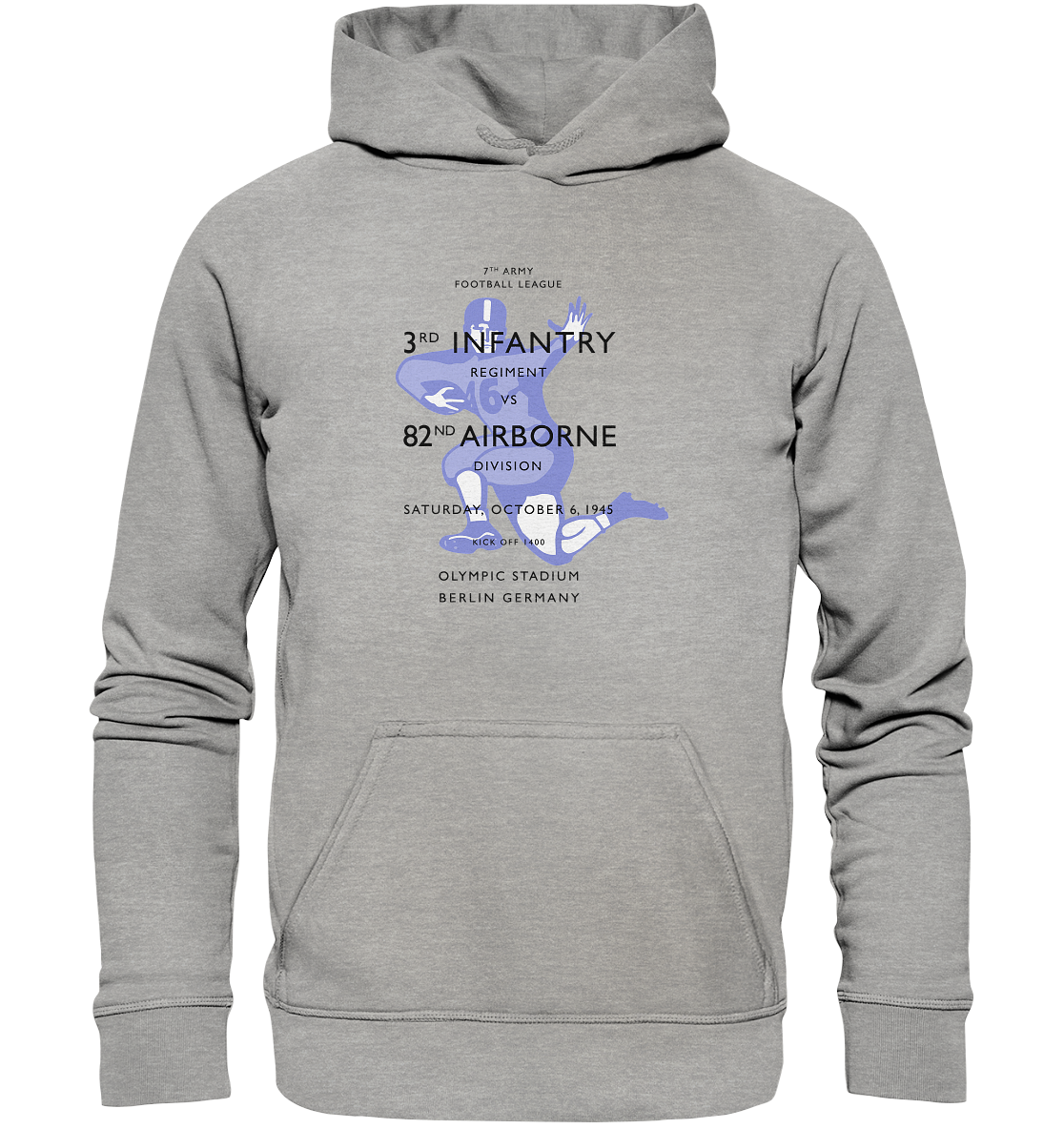 Infantry vs. Airborne 1945 - Basic Unisex Hoodie