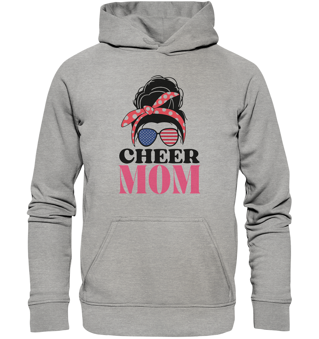 Cheer Mom Sunglases - Basic Unisex Hoodie