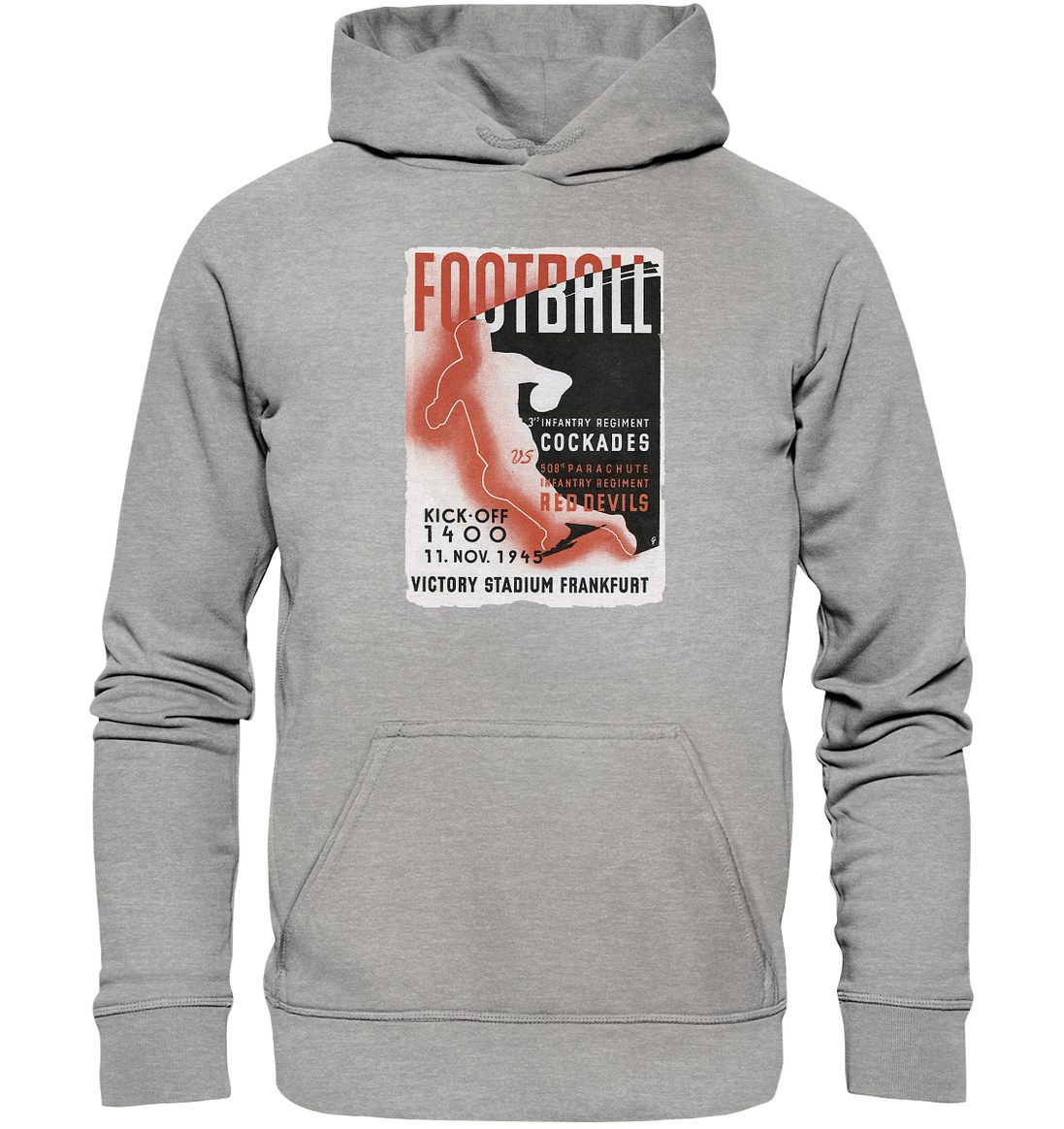 Red Devils Frankfurt 1945 - Basic Unisex Hoodie