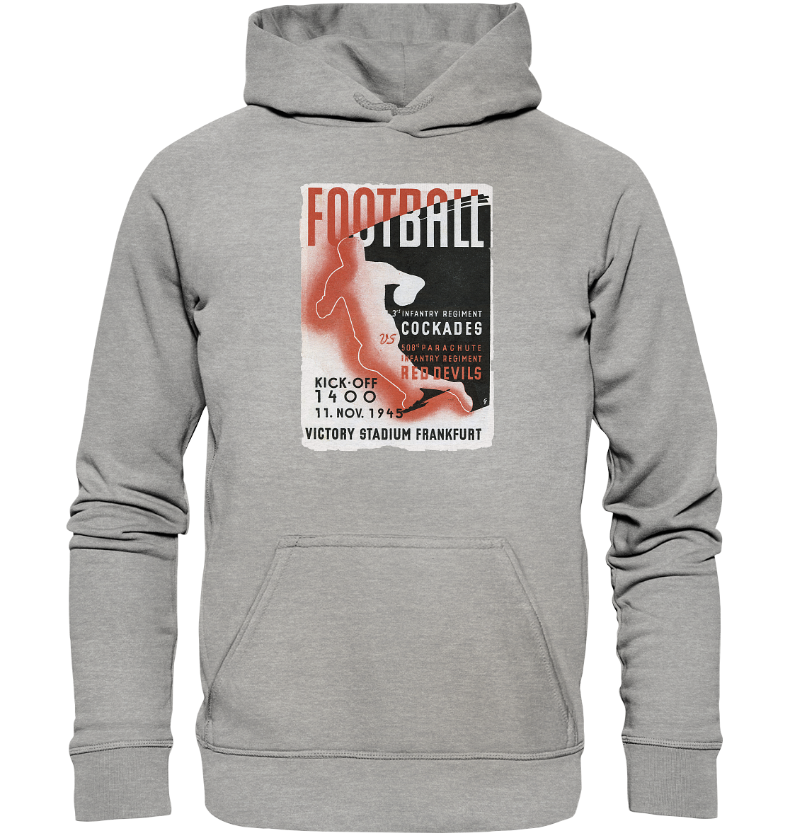 Red Devils Frankfurt 1945 - Basic Unisex Hoodie